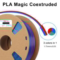 R3D Magic PLA Tri Color (Rose Red- Green- Blue) 3D...