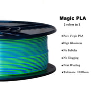 R3D Magic PLA (Blue-Green) 3D Printing Filament 1....