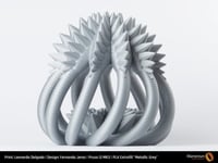 Fillamentum PLA Extrafill (Metallic Grey) 3D Print...