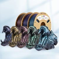 Zahi Burnt titanium PLA (Green) 3D Filament 1.75Ø,...