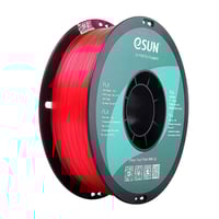 eSUN PLA (Glass Watermelon Red) 3D Filament 1.75Ø,...