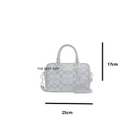 Rowan Satchel In Signature Canvas 25cm