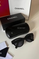 chanel heart sunglasses
