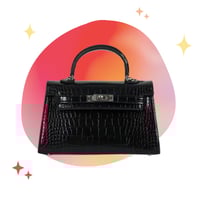 full black - Silver 22cm