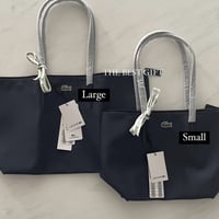 Lacoste totebag large -Navy Blue