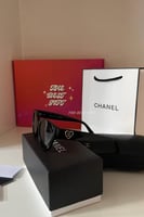 chanel heart sunglasses