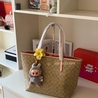 coach totebag Dusty Rose braown