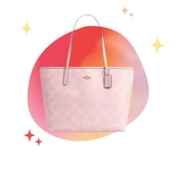coach totebag pink