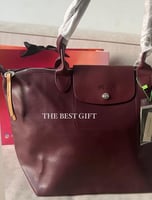 Longchamp Full leather - large