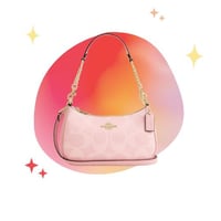 coach bag pink