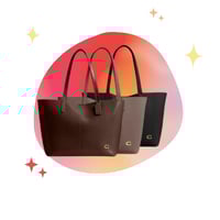 Leather North Tote 32