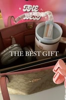 coach totebag Dusty Rose braown