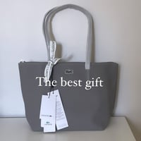 Lacoste totebag small - gray