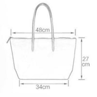 Lacoste totebag large - black