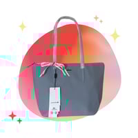 Lacoste totebag small - sky blue