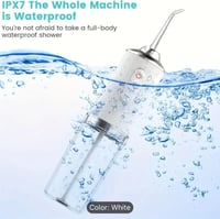 بكج فرشة أسنان كهربائية خيط مائي مع غسول فم منعش