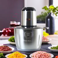 فرامه لحم و خضروات كولين 3لتر مع الملحقات 500واط