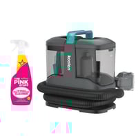 مكنسة تنظيف السجاد والمفروشات من كولين مع منظف للب...