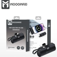 اصغر باور بنك بقوه 5000واط بشكل انيق من موج ماكس