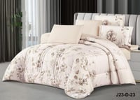 طقم مفرش ألارا مايكروفايبر لون خربزي