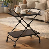 طاولة تقديم جانبية متحركة – تصميم فاخر