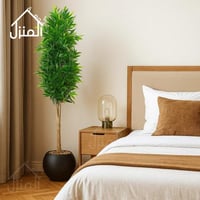 شجرة بامبو صناعي مركن اسود - 160 سم