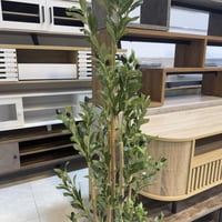 شجرة الزيتون صناعي مركن اسود - 140 سم