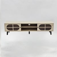 طاولة تلفزيون تلافا لون بيج خشبي مقاس 180