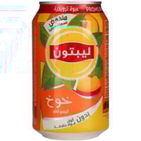 ليبتون آيس تي خوخ 320 مل 6 عبوات