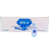 مياه نيوترل ابو ربع 200 مل 48 عبوة