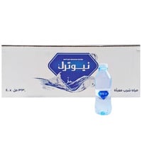 مياه نيوترل ابو نص 330 مل 40 عبوة