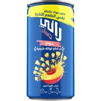 راني حبيبات خوخ مع قطع فواكه طبيعية 180 مل 24 عبوة