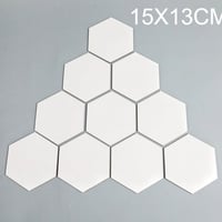 لوح خشب MDF سداسي مقاس 13*15 (10 حبة)