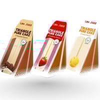 كيك ياباني مثلث مستورد نكهات مشكلة شوكولاتة - فراو...