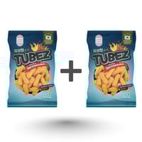 مقرمشات تيوبز الكوري بنكهة البصل والكريمة سبايسي ح...