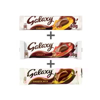 جالكسي شوكلاتة مشكل كراميل - كرسبي - حليب 3x
