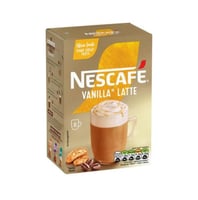 علبة نسكافيه فانيلا لاتيه - 7x ظرف مستورد