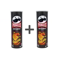 برنجلز بنكهة الفلفل الحار كبير 2x