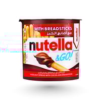 نوتيلا قو بيسكويت مع كريمة نوتيلا 52g