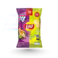 ليز تايلاندي الروبيان المشوي وصلصة المأكولات البحر...