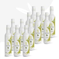 كرتون زيت زيتون 250 مل 12 عبوة بكر عضوي ممتاز (زجا...