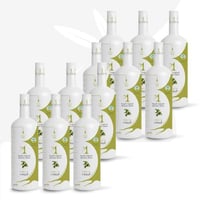 كرتون زيت زيتون 750 مل 12 عبوة بكر عضوي ممتاز (زجا...