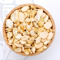 فول ابيض مجروش