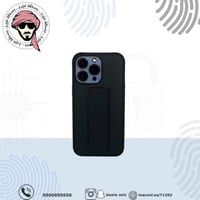 كفر ايفون اسود مع مسكة