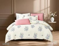 طقم مفرش صيفي نفر 4 قطع موديل LIAN 16 قماش قطن 100...