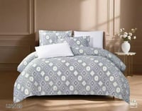 طقم مفرش صيفي نفر 4 قطع موديل LIAN20 قماش قطن 100%...