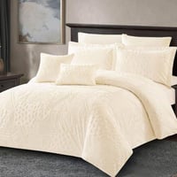 مفرش ملكي جاكار 8 قطع لينوم هوم موديل BELLA - 02