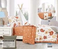 طقم مفرش أطفال نفر 100*200 3 قطع برسومات مميزة مود...