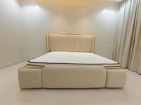 سرير ديتيلز الفاخر بديكور اضافي امامي لعشاق التفاص...