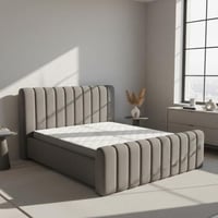 سرير ريجال الفاخر بديكور اضافي امامي هد بورد مرتفع...